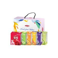 팝캡 키즈 비타 프리미엄 6종 x 5p 선물세트, 1세트, 석류, 그린애플, 오렌지, 망고, 포도, 샤인머스켓