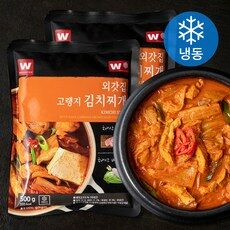 외갓집 고랭지 김치찌개 (냉동), 2개, 500g