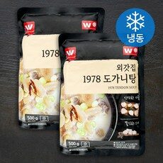 1978 외갓집 도가니탕 (냉동), 2개, 500g