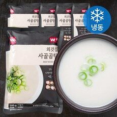 외갓집 사골곰탕 (냉동), 500g, 5개