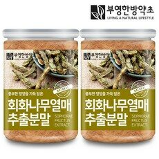 부영한방약초 회화나무열매 추출분말, 200g, 2개