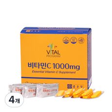 종근당 비타민C, 200정, 4개