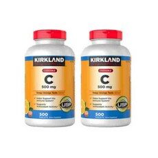 커클랜드 씹어먹는 비타민C 츄어블 1+1 총 1000정 Kirkland 시그니춰 대용량