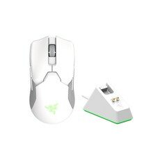 레이저 Viper Ultimate 마우스 + 충전독 세트, MERCURY WHITE