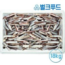벌크푸드 대왕오징어 귀채 18kg 무라사키 수입오징어 냉동오징어, 1box