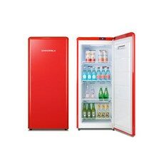 소주냉장고 레트로 냉동고 UN-149SF 음료수 술냉장고 가정용 인테리어 업소용 냉장고, UN-149SF 레드, UN-149SF 레드