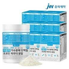 JW중외제약 산양유 초유 유청 저분자 가수분해 단백질 프로틴 분말 6통, 6개, 280g